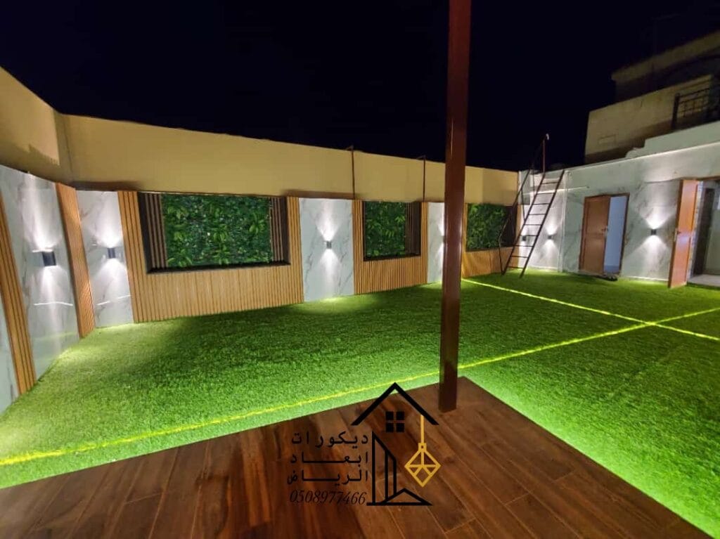 تصميم حدائق منزليه معلم حدائق الرياض